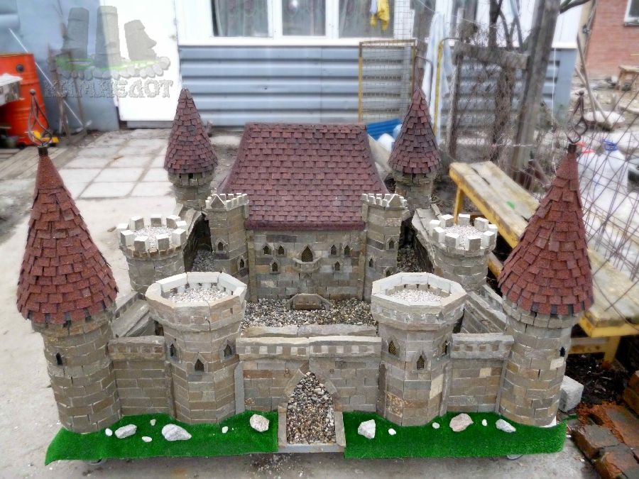 Замок из камней мастер класс Замок из камней мастер класс