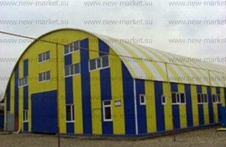 Ангары из металлоконструкций с нуля и под ключ по низкой цене