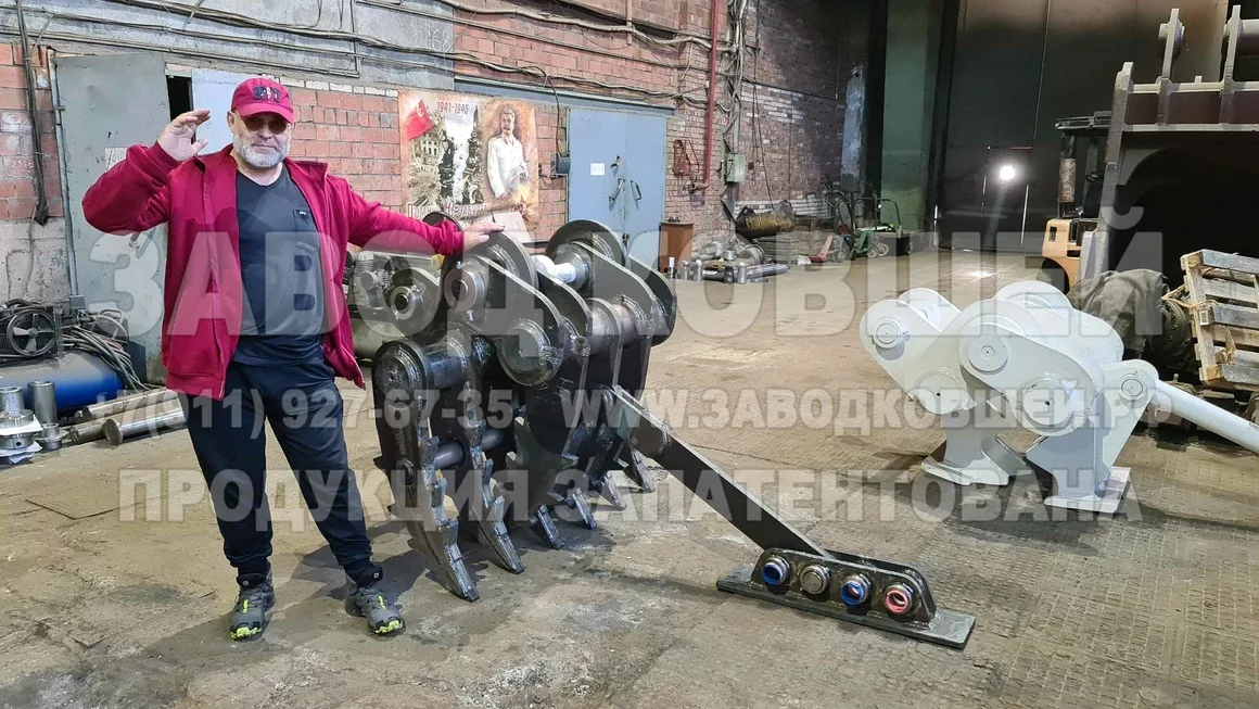 Усиленный корчеватель на подшипниках